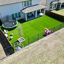 Complete-Kid-Pet-Friendly-Backyard-Artificial-Turf-Installation-in-Celina-TX 11
